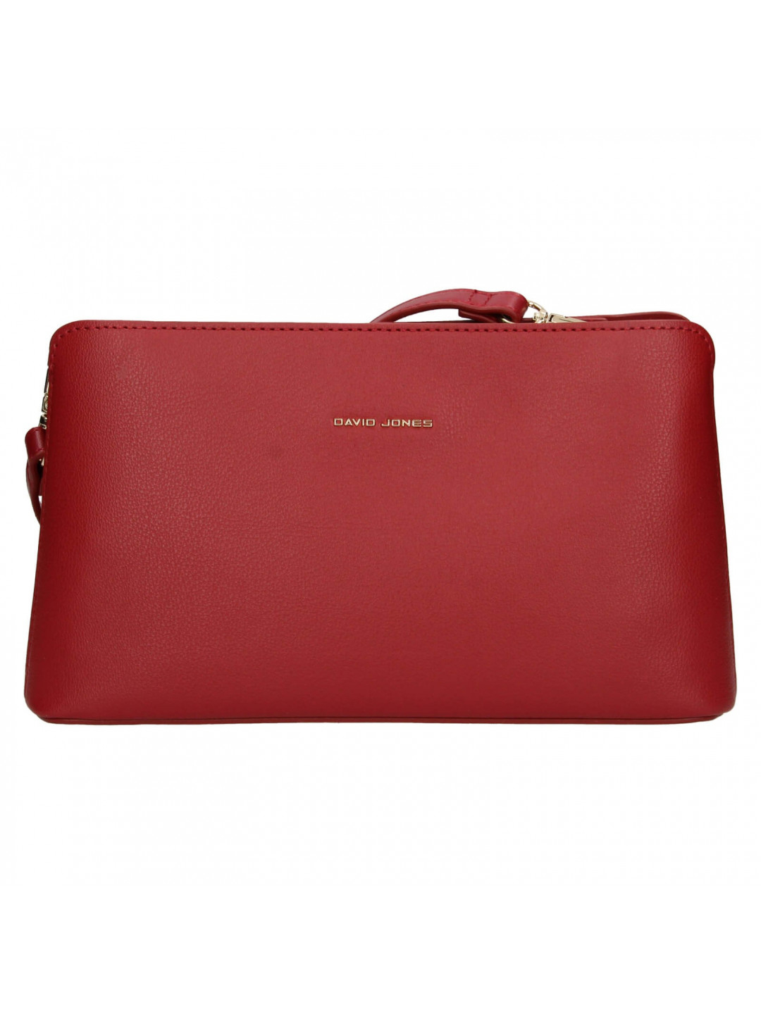 Dámská crossbody kabelka David Jones Pella – tmavě červená